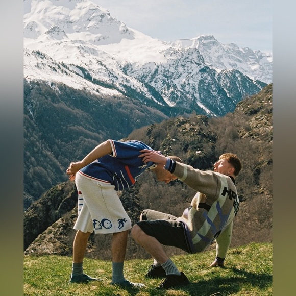 HOUSE OF ERRORS Knitted Football Shorts Size Small VGUC - Picture 3 of 6